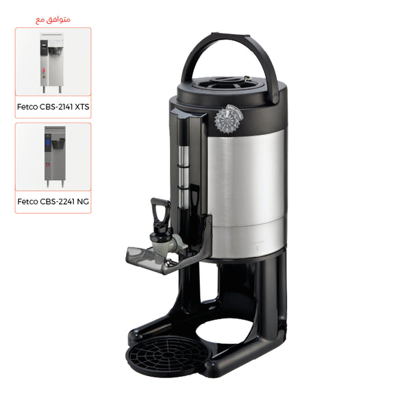 Double Wall Vacuum Beverage Dispenser 1Gallon - Pourmate