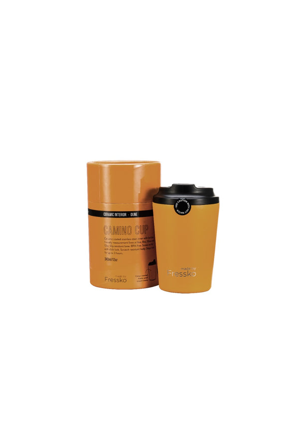 Dune Ceramic Interior Reusable Cup - Fressko