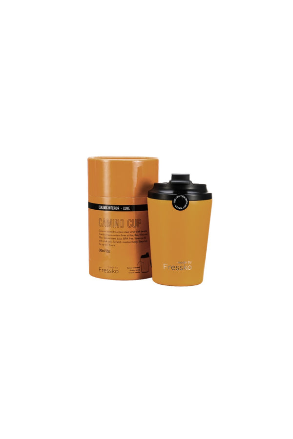 Dune Ceramic Interior Reusable Cup - Fressko